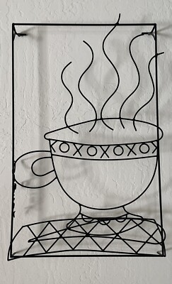 Barrett DeBusk Hanging Metal Art Sculpture “Java” 32” X 21” | eBay