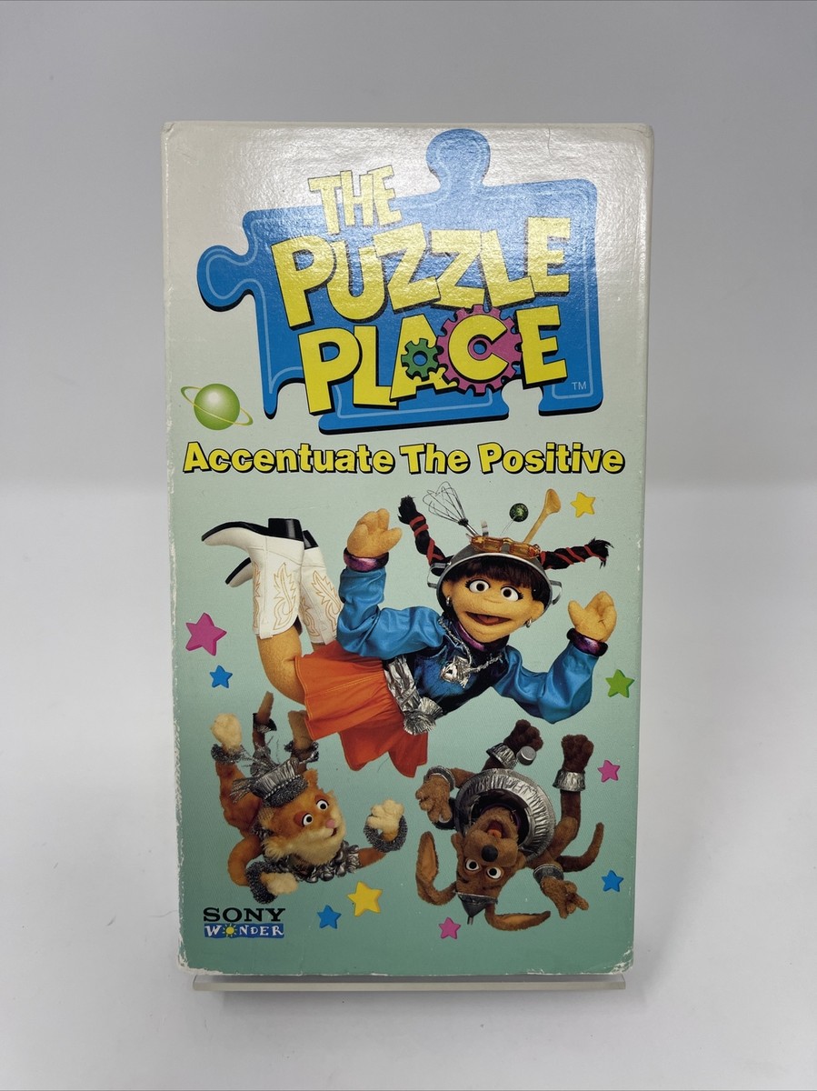 The Puzzle Place Accentuate the Positive VHS SONY Wonder
