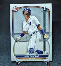 Abel Bastidas 1st Rookie Card RC 2023 Bowman Prospects BP-113 Detroit Tigers 