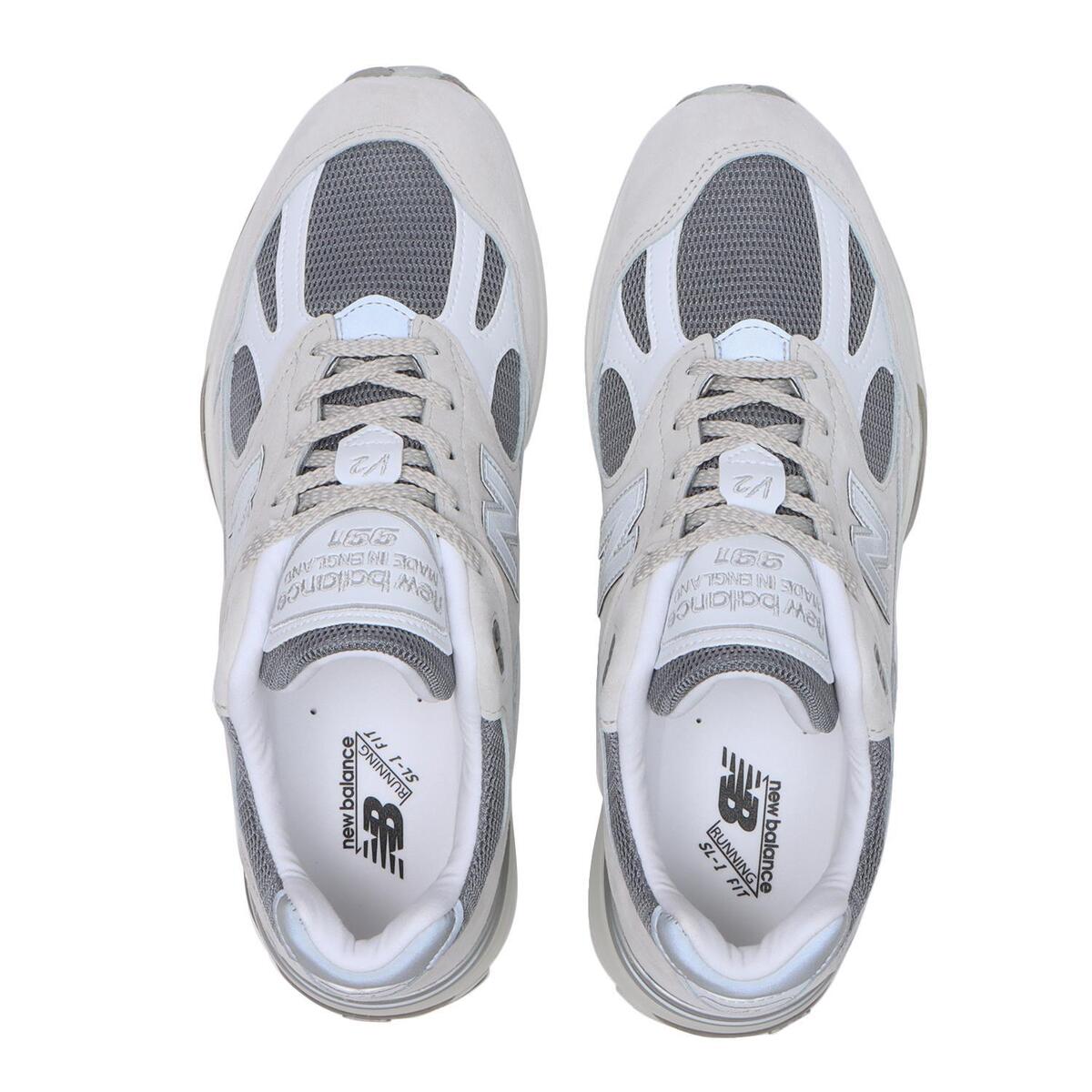 New Balance 991 V2 Light Gray Maide in England U991LG2 Men's New Balance 991 V2 Light Gray Maide in England U991LG2 Men's