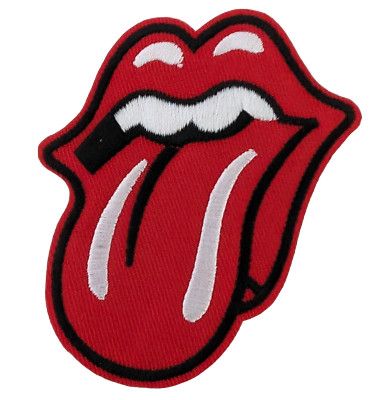 Rolling Stones Patches, Tongue Patches, Embroidery Patches, Iron On Patches, DIY
