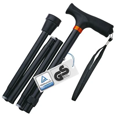Weinberger Gehstock faltbar Klappstock Gehhilfe Spazierstock Reisestock - Neu - Bild 1 von 4