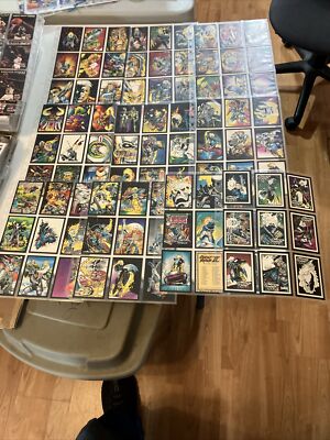 1992 Marvel Ghost Rider Set 1 To80 plus G1 To G10