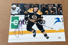 HAMPUS LINDHOLM SIGNED BOSTON BRUINS 8X10 PHOTO PSA/DNA COA AUTHENTIC #2