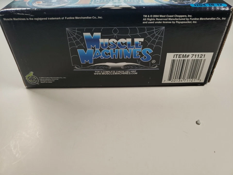 Jesse James Muscle machines 1 18 West Coast Choppers JJ04-18-12 - Image 4 of 4