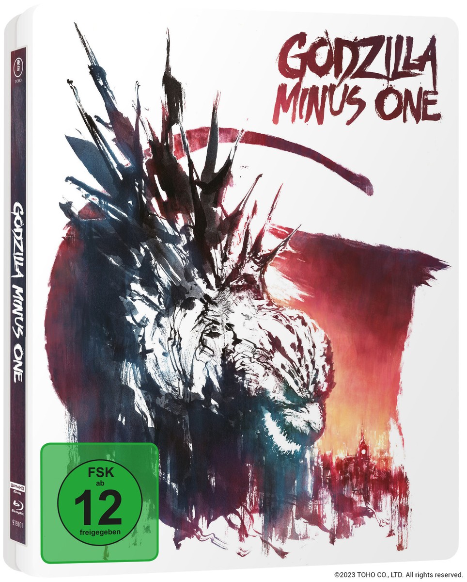 Godzilla Minus One (4K UHD + Blu-ray Steelbook) Brand New