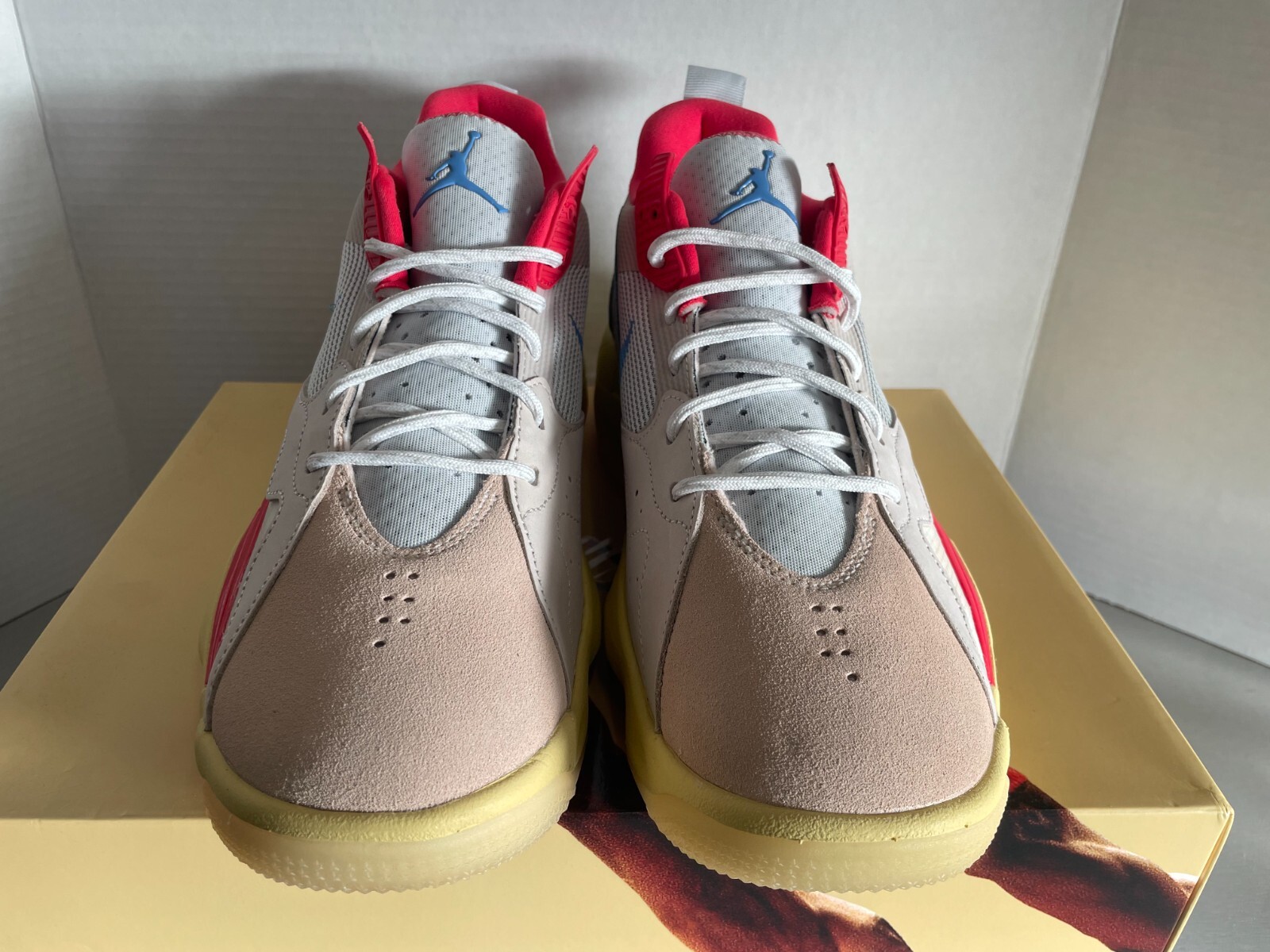 OFF WHITE X NIKE NIKE AIR JORDAN X UNION ZOOM '92 GUAVA ICE SUMMIT OFF WHITE TAGLIA 11 5 DA2553 800