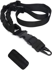 Single Point Bungee Sling, Tactical, Rifle, Airsoft, Outdoor Sports, Free Ship