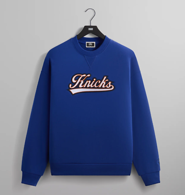 Kith for the New York Knicks Script Vintage Nelson Crewneck