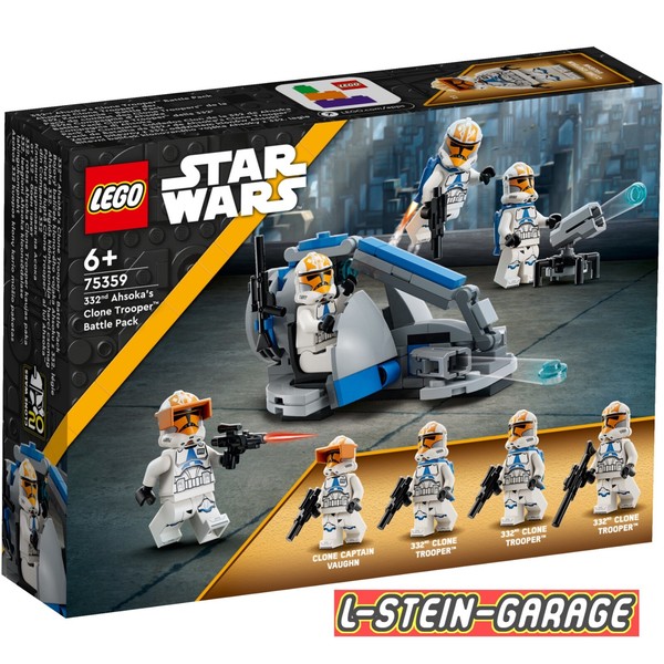 Lego® Star Wars 75359 Ahsokas Clone Trooper™ Der 332. Kompanie – Battle Pack Neu-image