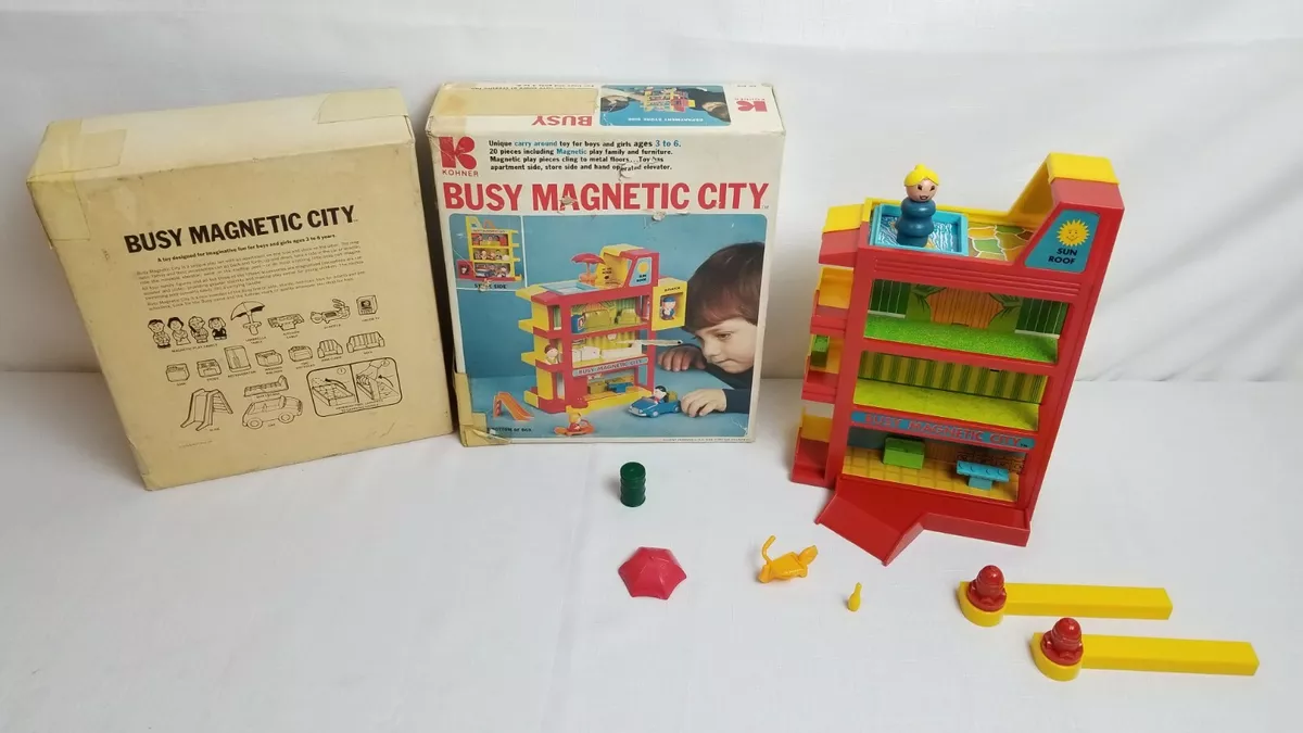 Magnetic city toy deals