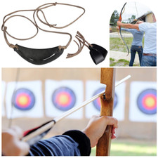 PU Leather Shepherd Sling Shot Rope Strap Old-Fashioned Slingshot Outdoor Sport