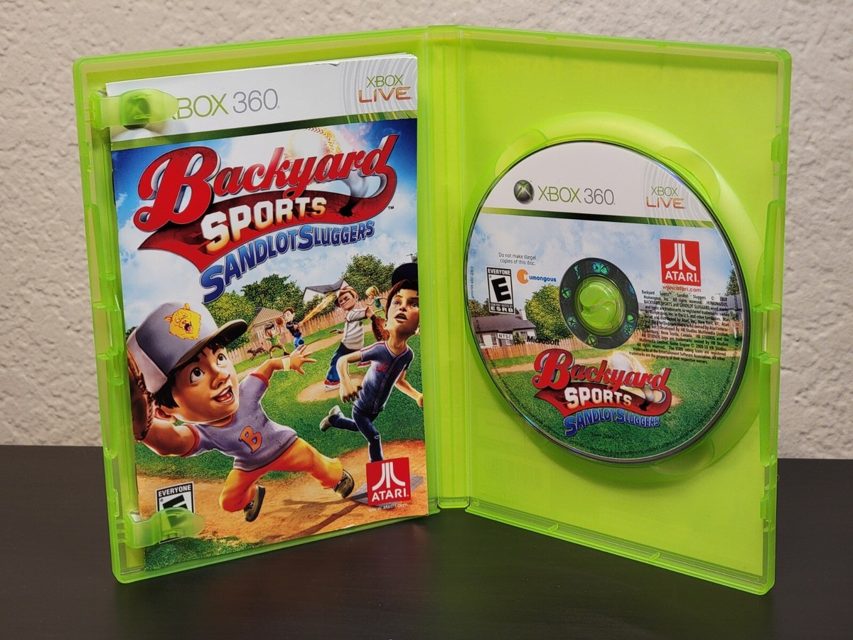 Microsoft Xbox 360 Backyard Sports: Sandlot Sluggers Baseball Game