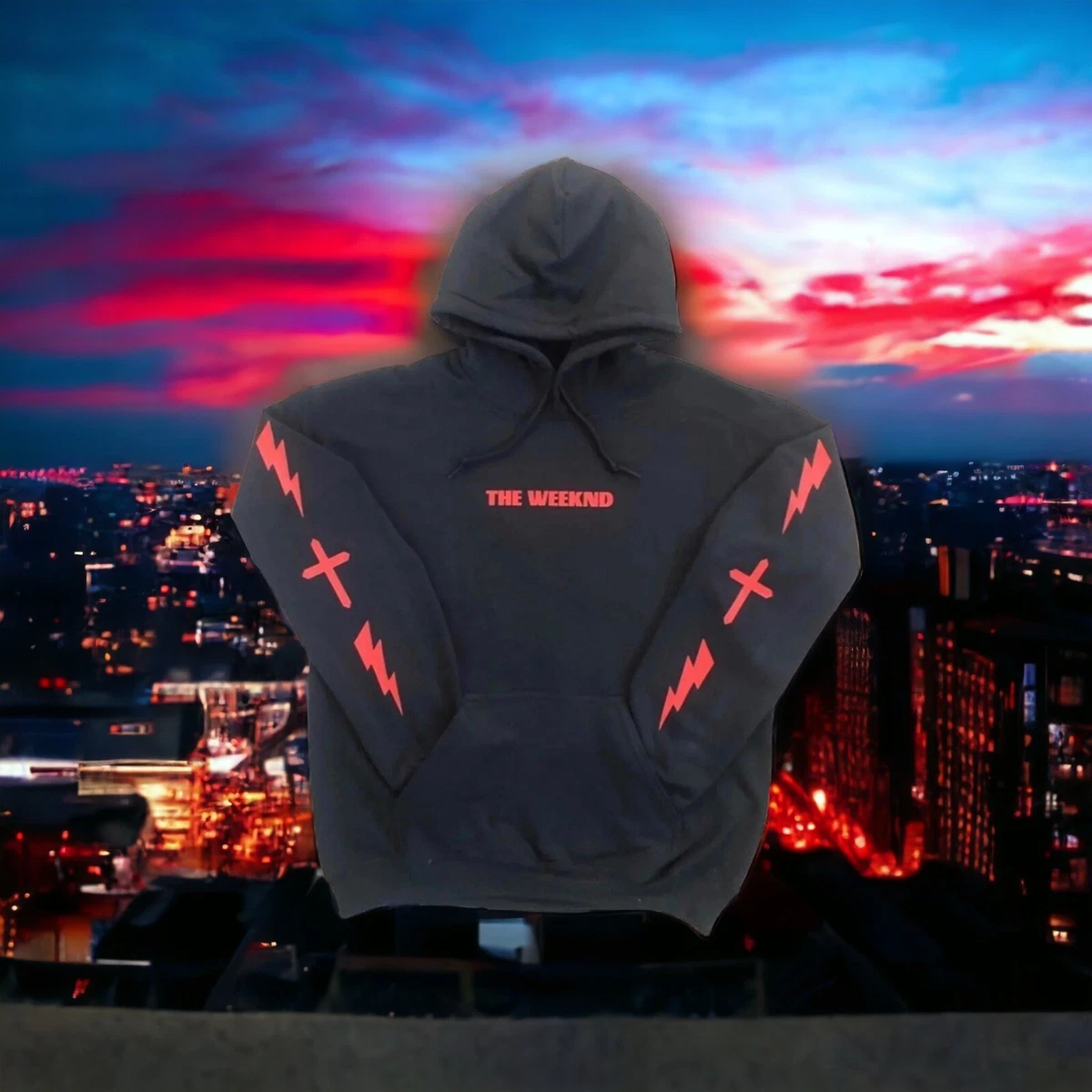 The Weeknd Merch Men Starboy Hoodie