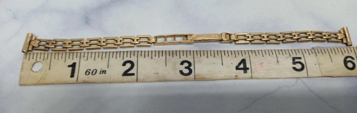9ct gold watch bracelet sale