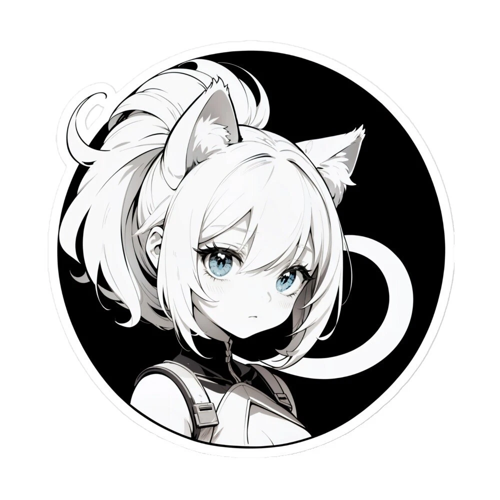 Vinil decoração de animê e Mangá decalques, Adesivos e Arte em Vinil