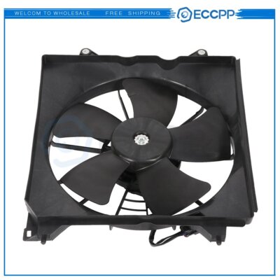Electric Radiator Cooling Fan Assembly For 2008 2009 2010-2012 Honda Accord