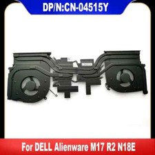 04515Y For DELL Alienware M17 R2 N18E Laptop CPU Cooling Fan GPU Cooler Fan