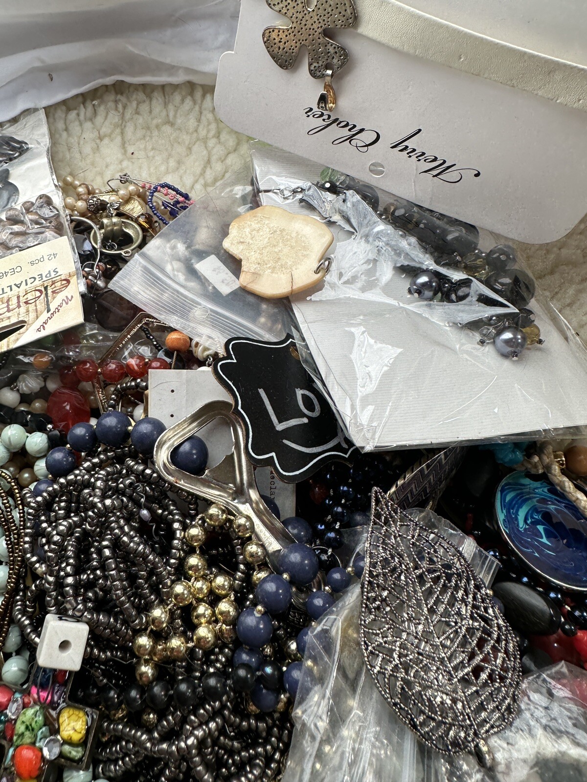 Mixed Media Altered Art Supplies 10 Pounds Junk Drawer Jewelry Craft