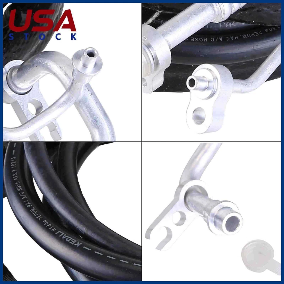 Nuevo kit de manguera de aire acondicionado AT34653 para Saturn Outlook 2007 2008 2009 2010 EE. UU. Foto 3 de 4