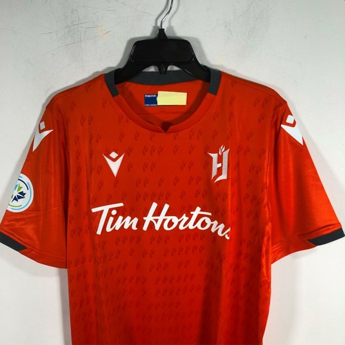 Macron Hamilton Forge FC 2019 Canadian Premiere Tim Hortons Blank Jersey Size XL - Picture 7 of 10