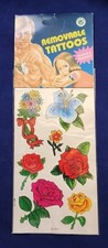 VINTAGE 80's REMOVABLE TATTOOS NOS SEALED