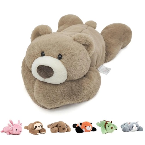 Niuniu Daddy 20 Zoll gewichtete Stofftiere für Erwachsene Kinder großes Plüschtier Kissen - Bild 4 von 38