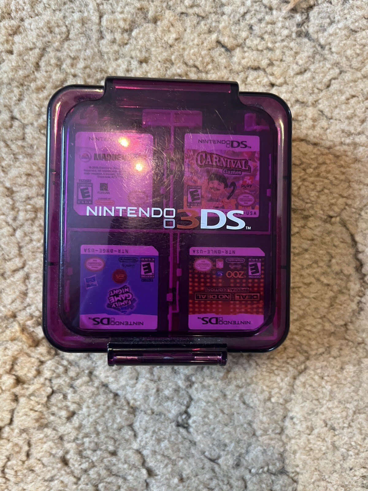 nintendo 3ds Lot With Games Case And Games Loose eBay