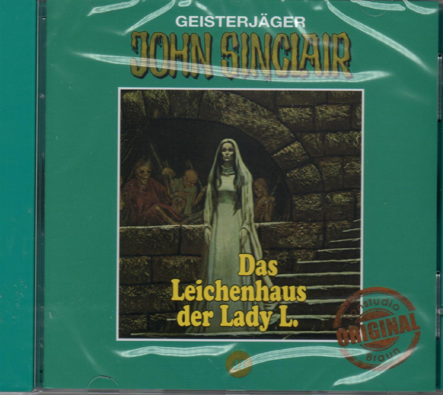 JOHN SINCLAIR - CD Teil 41 - Das Leichenhaus der Lady L. - TONSTUDIO BRAUN - Jason Dark