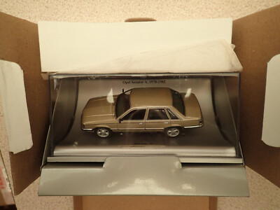 GM / Vauxhall Dealer Model 93199158 Opel Senator A 1978-82 Gold 1:43 Undisplayed
