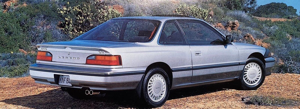 86-90 Acura Legend Coupe Factory Optional Rear Spoiler KA3 KA4 OEM