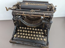 Antike Underwood Standard Nr. 4 Schreibmaschine Baujahr 1905 USA Rechn/MwSt.