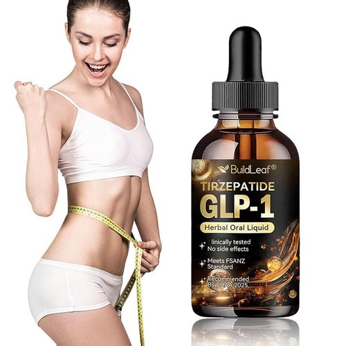 Buildleaf Tirzepatid pflanzlich oral flüssig Gewichtsverlust Tropfen 30 ml - Bild 5 von 9