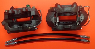 1964-1967 mustang 4 piston calipers Kelsey Hayes style  with hoses 