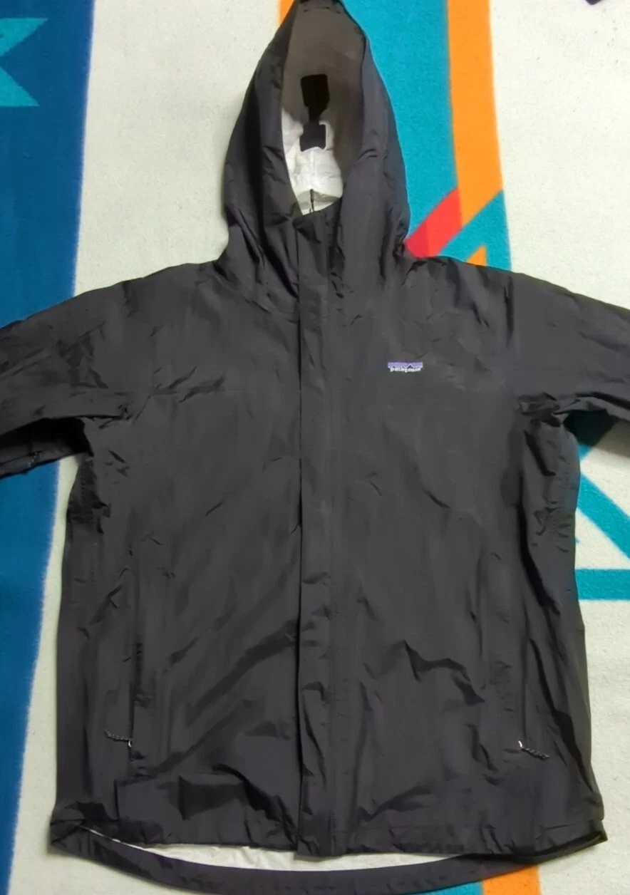 patagonia h2no waterproof hooded full zip torrent shell outdoor jacket