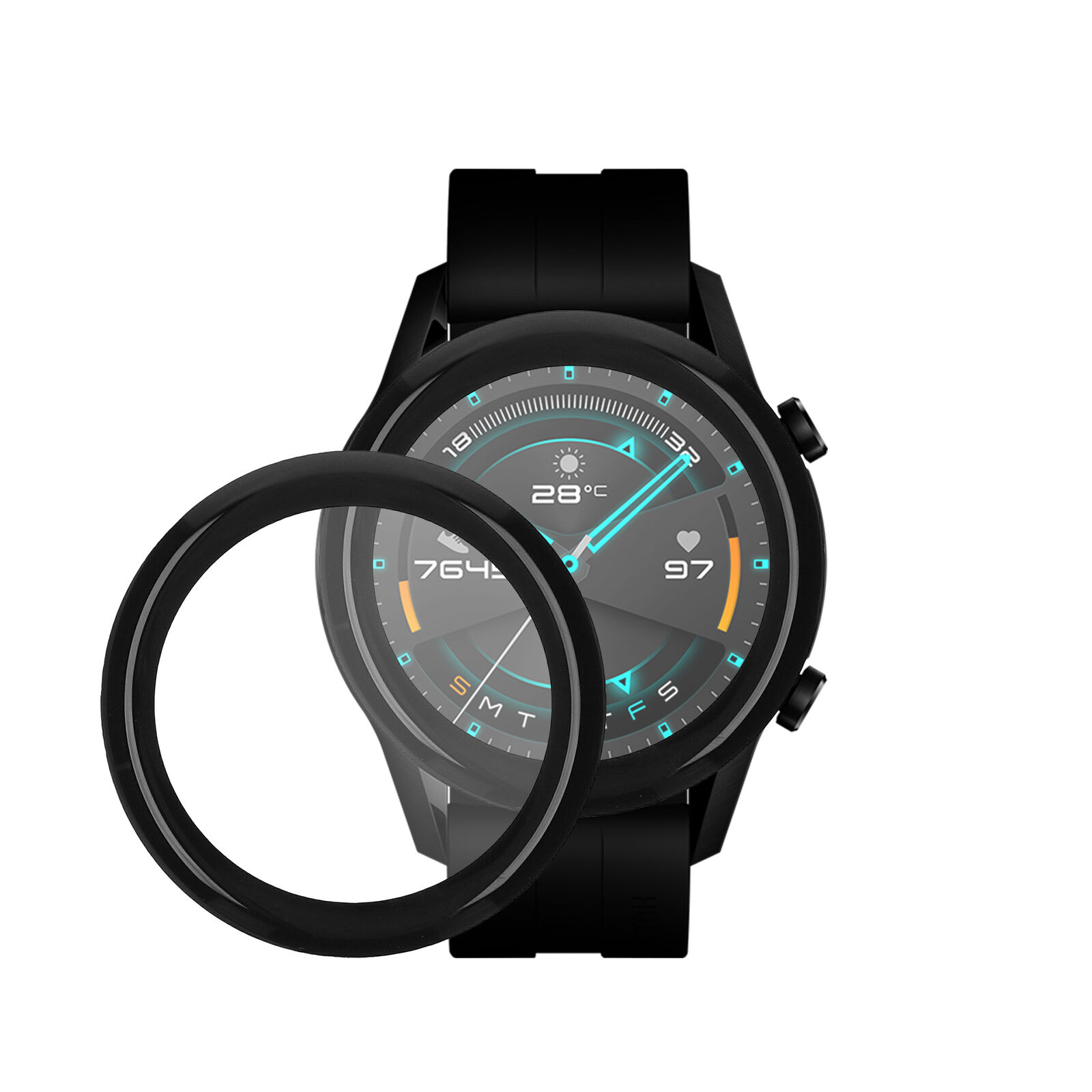2x Pellicola Protettiva Smartwatch per Huawei Watch GT2 42mm