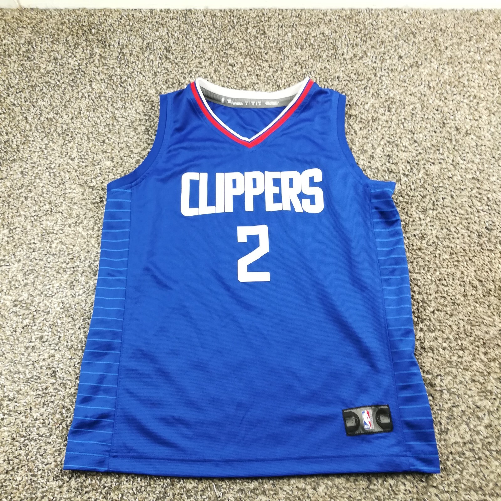 Kawhi Leonard Jersey Los Angeles Clippers Fanatics Youth Boys Large eBay