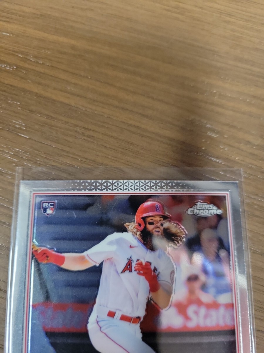 2022 Topps Chrome Baseball #133 Brandon Marsh - Los Angeles Angels