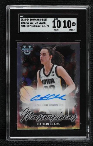 2023-24 Bowman University Best - Caitlin Clark #BMA-CC
