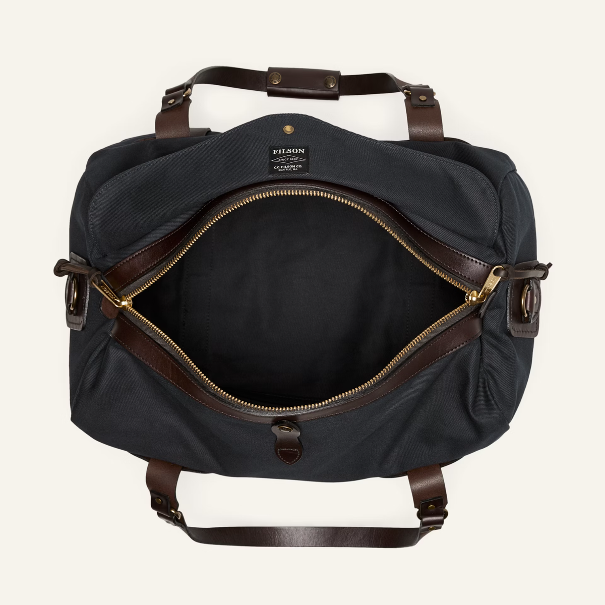 Filson - Rugged Twill Medium Duffle Bag - Navy Blue - SKU