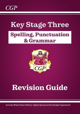 CGP Books New KS3 Spelling, Punctuation & Grammar Revision (Mixed Media Product)