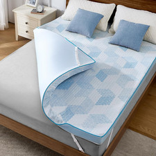 Medium Firm Mattress Topper Queen   3 Inch Gel Memory Foam Bed Topper for Pressu