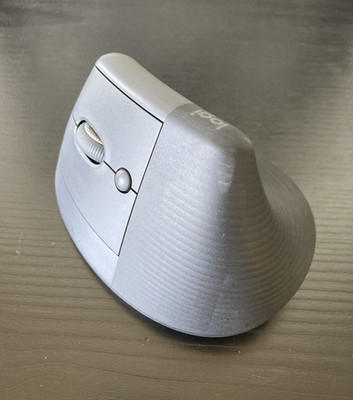 Logitech Lift Wireless Vertical Ergonomic Mouse - Graphite (Left-Handed)