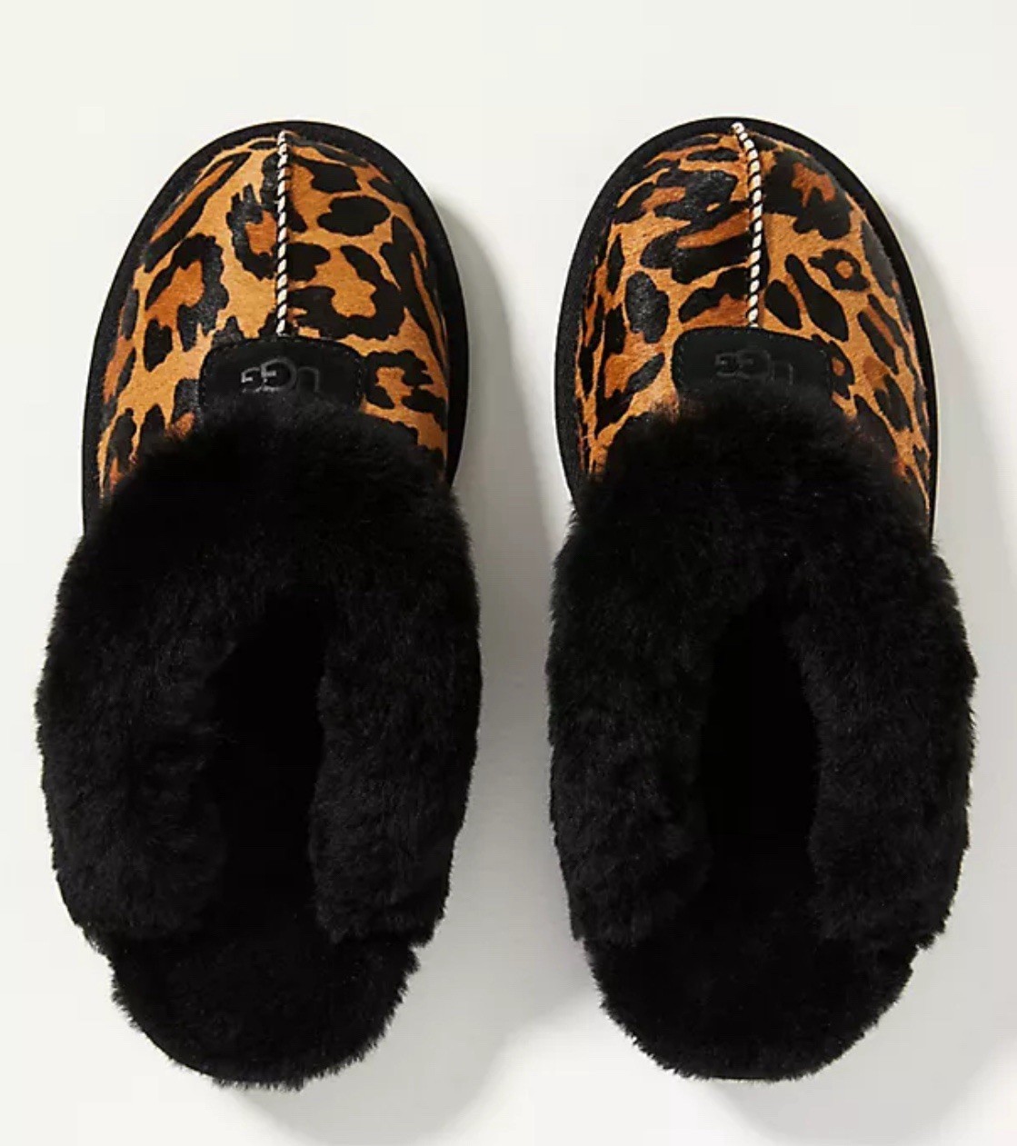 PANTOFOLA D’ORO Pantofole UGG stampa animalier con coquette taglia US 5 EU 36 da donna