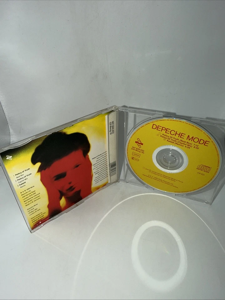 Depeche Mode - Policy Of Truth - 3 Tracks (Maxi CD, 1990) Mute Records - Bild 4 von 4