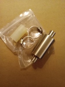 VTG NOS STAINLESS NITRO RCBOAT PIPE End SILENCER