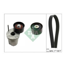 INA Keilrippenriemensatz für BMW 1er E81-88 116-123d 3er E90-93 316-320d X1 N47