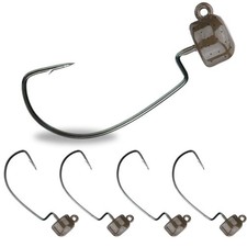 Reaction Tackle Tungsten Head Ned Rig Shroom Jig Heads for Finesse Fishing, W...