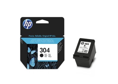 Original Tintenpatrone HP 304 black Deskjet INK Advantage 2678