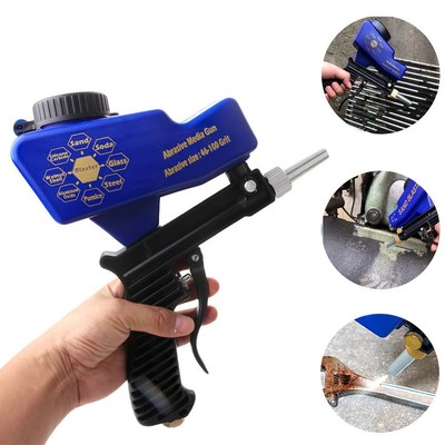 Air Sandblasting Maschine Hand Gehalten Sand Blaster Tragbare Shot Media Blastin